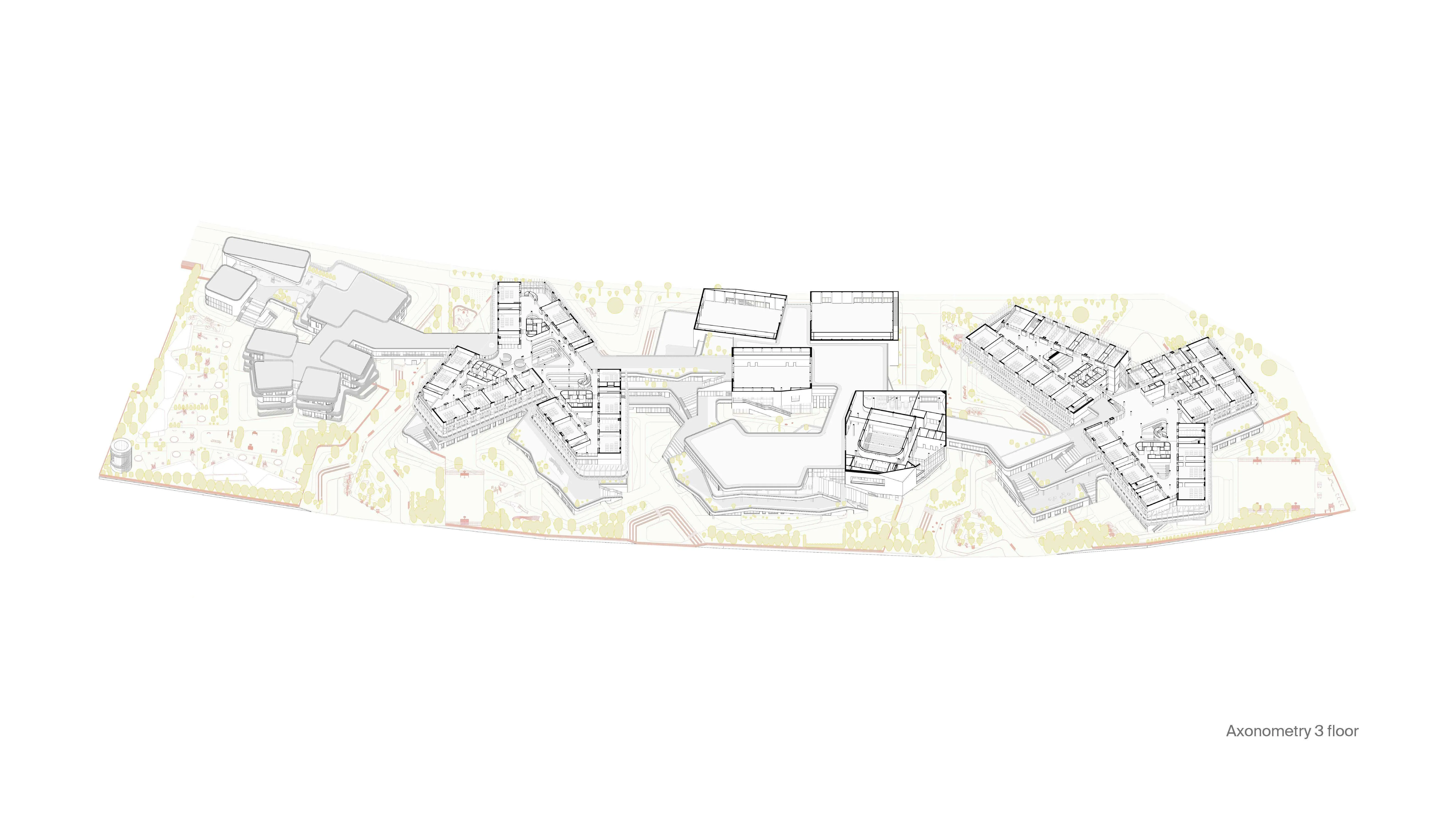 Educational Complex Sirius: A Miniature City for Learning. Image courtesy of: ATRIUM
