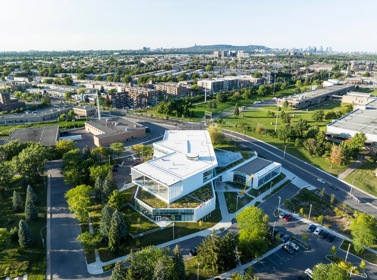 Bibliothèque L'Octogone. Photography by Adrien Williams