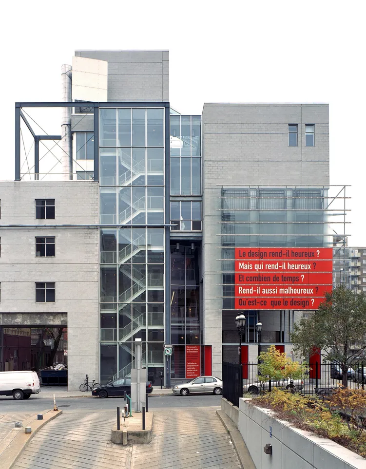 UQAM’s Pavillon de Design. Image courtesy of: Michel Brunelle