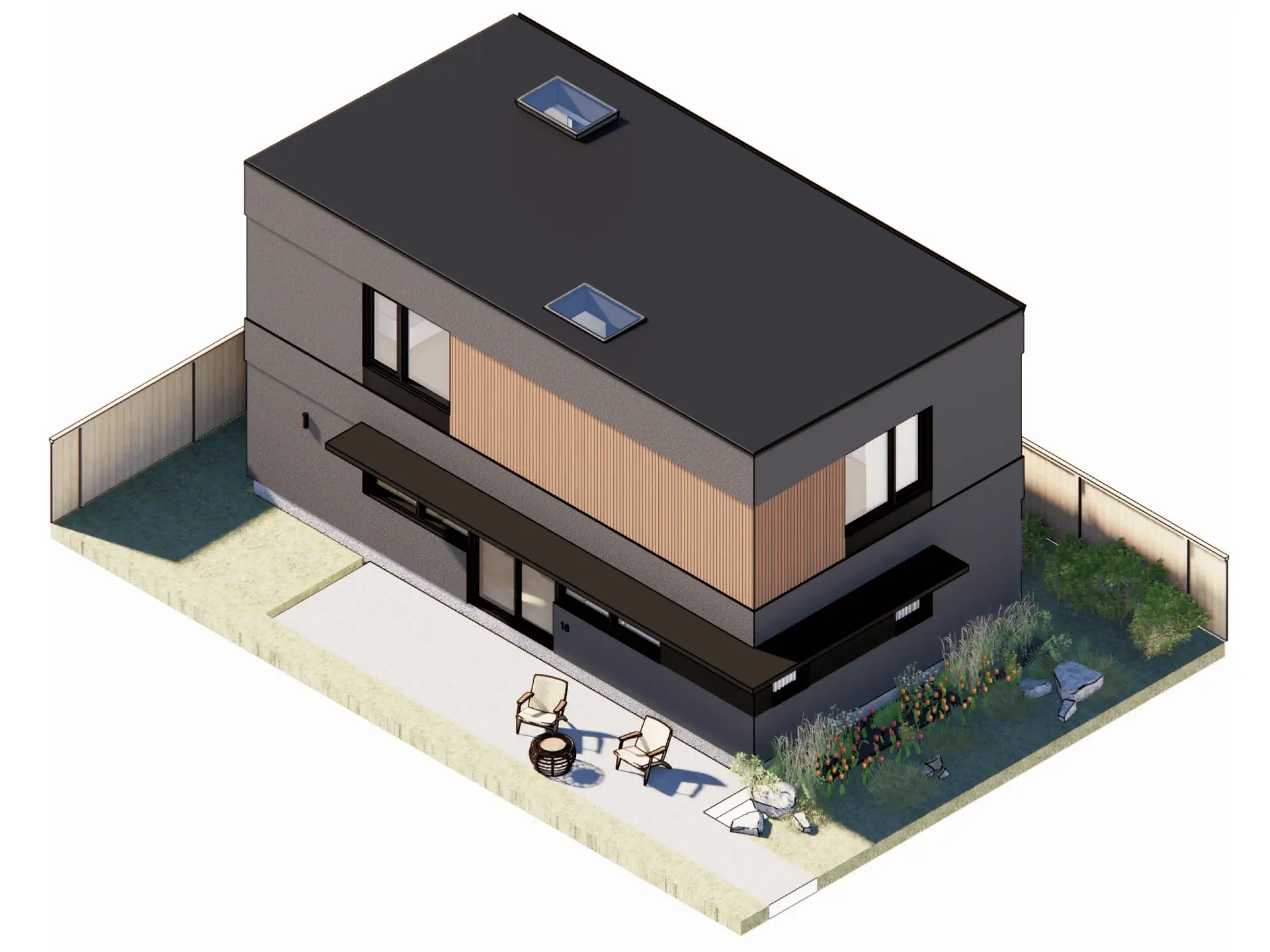 A Stunning $600K Laneway Suite. Sketch by Lanescape
