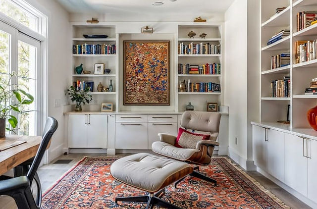 Example of Home Office. Image courtesy of: DECORILLA