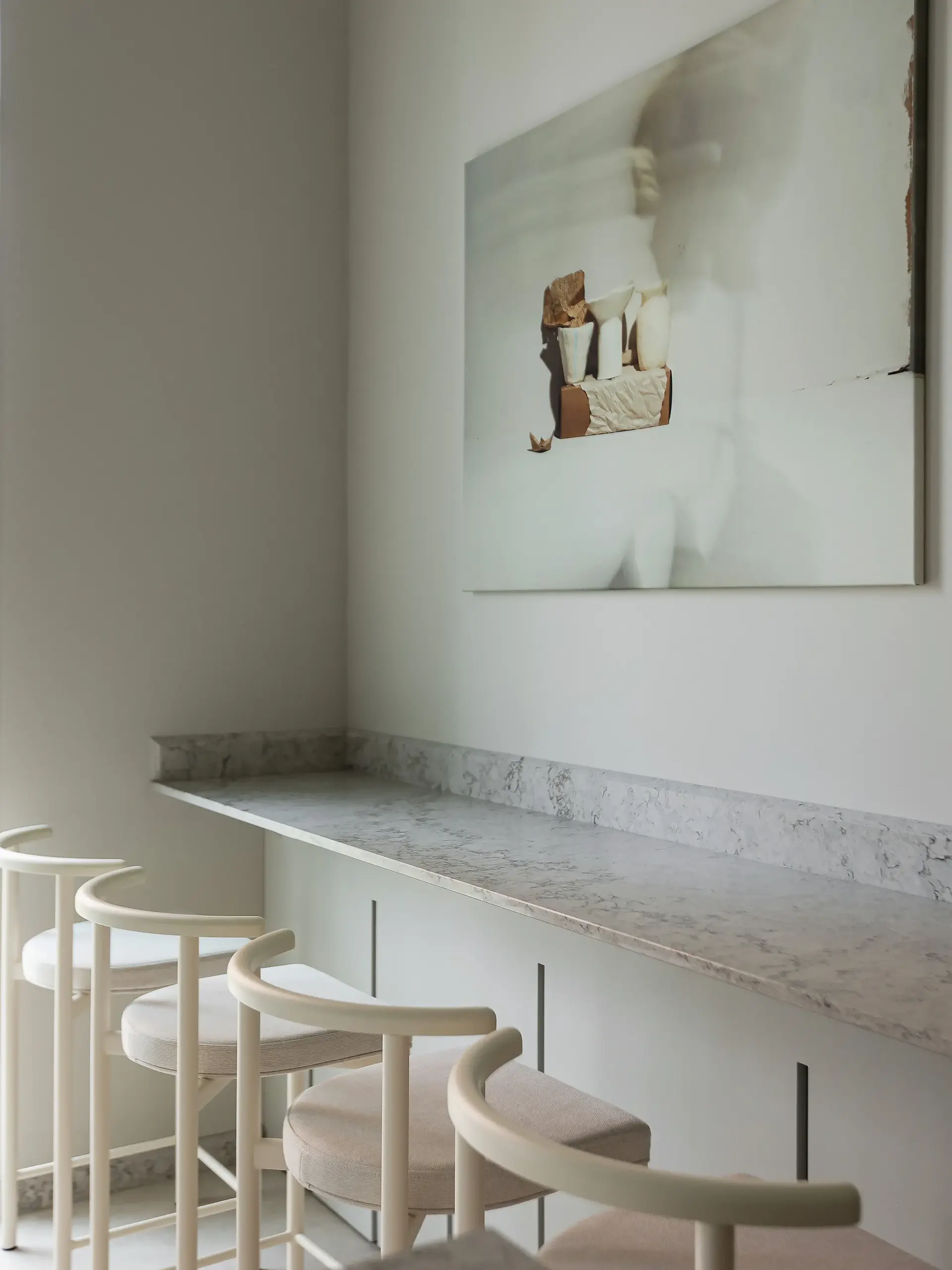 Minimalist Cafe Design Goodies in Minsk. Photography by Vitalina Voroshkevich