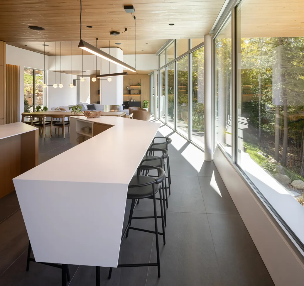 The Albatross: a Modern Marvel in the Laurentians. Image courtesy of: Stéphane Groleau