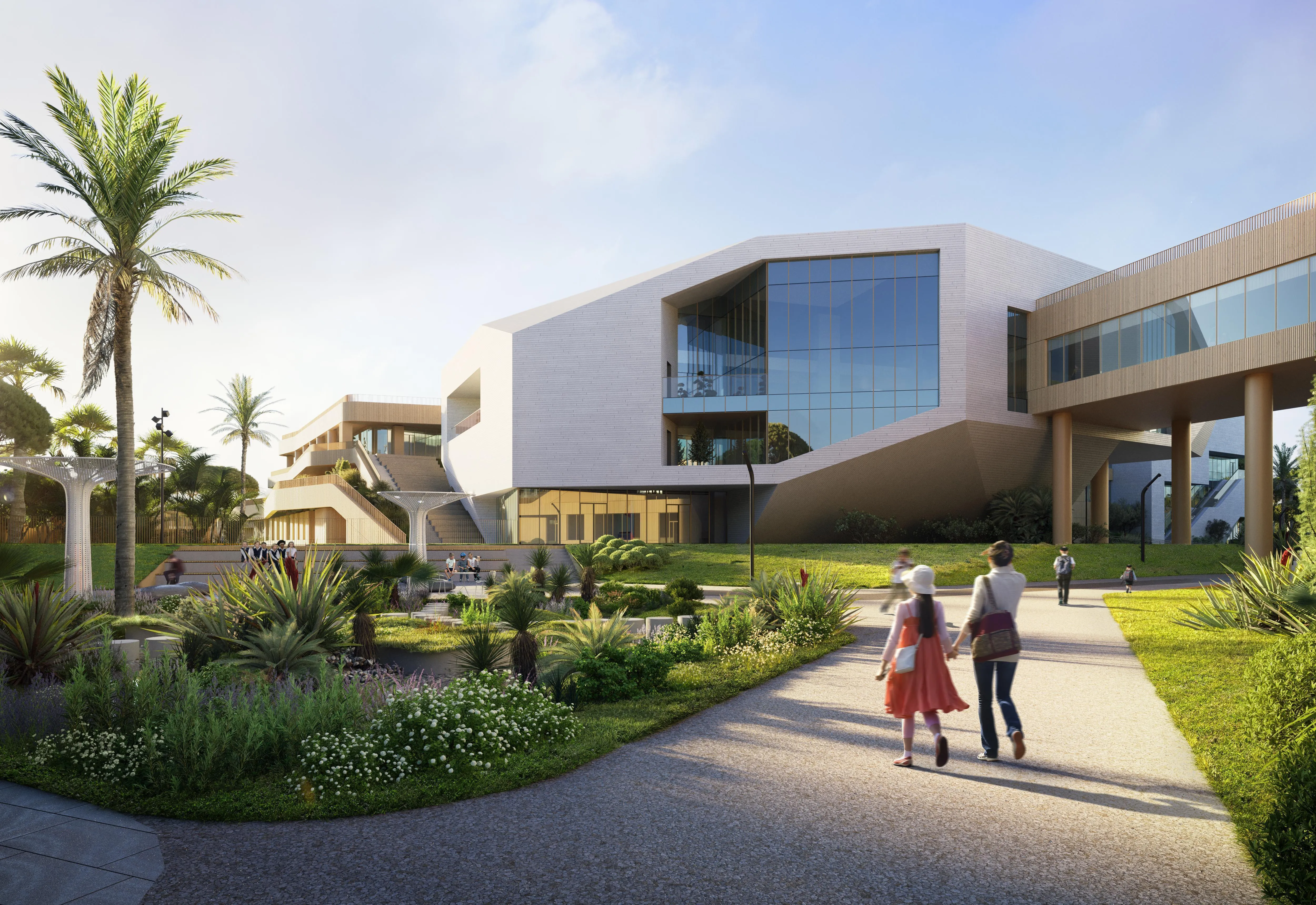 Educational Complex Sirius: A Miniature City for Learning. Image courtesy of: ATRIUM