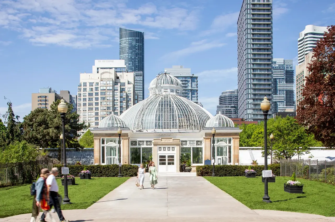 Historic Palm House. Image courtesy of: Adrien Williams