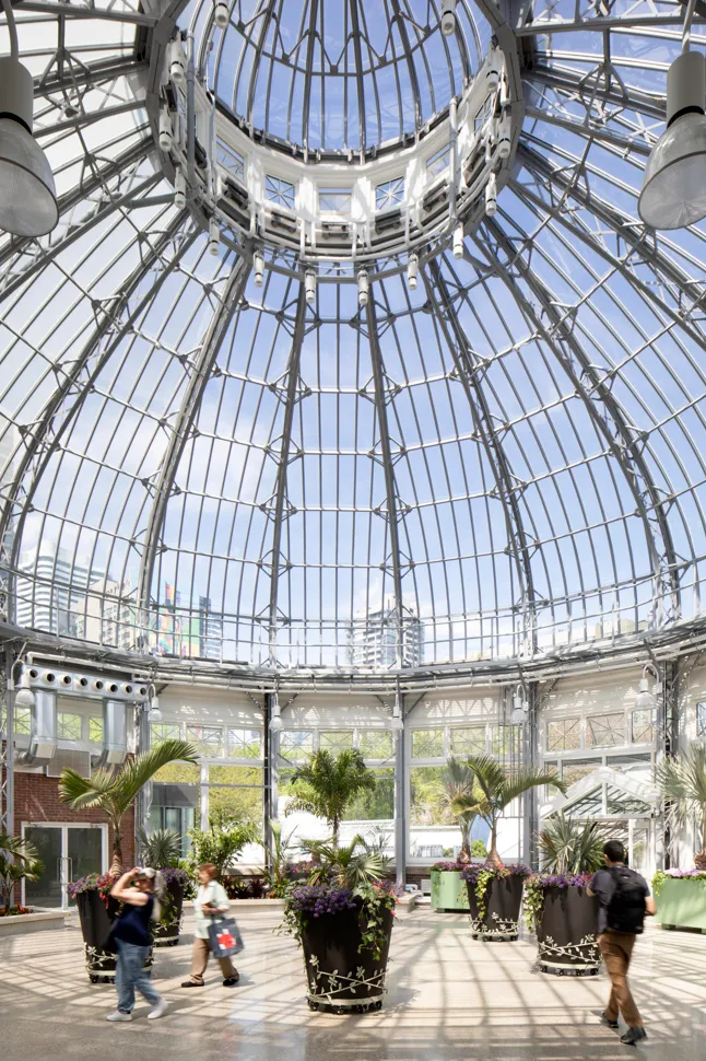 Historic Palm House. Image courtesy of: Adrien Williams