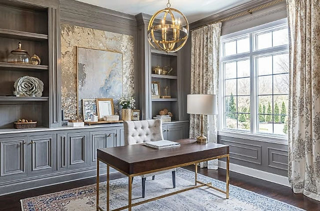 Example of Home Office. Image courtesy of: DECORILLA