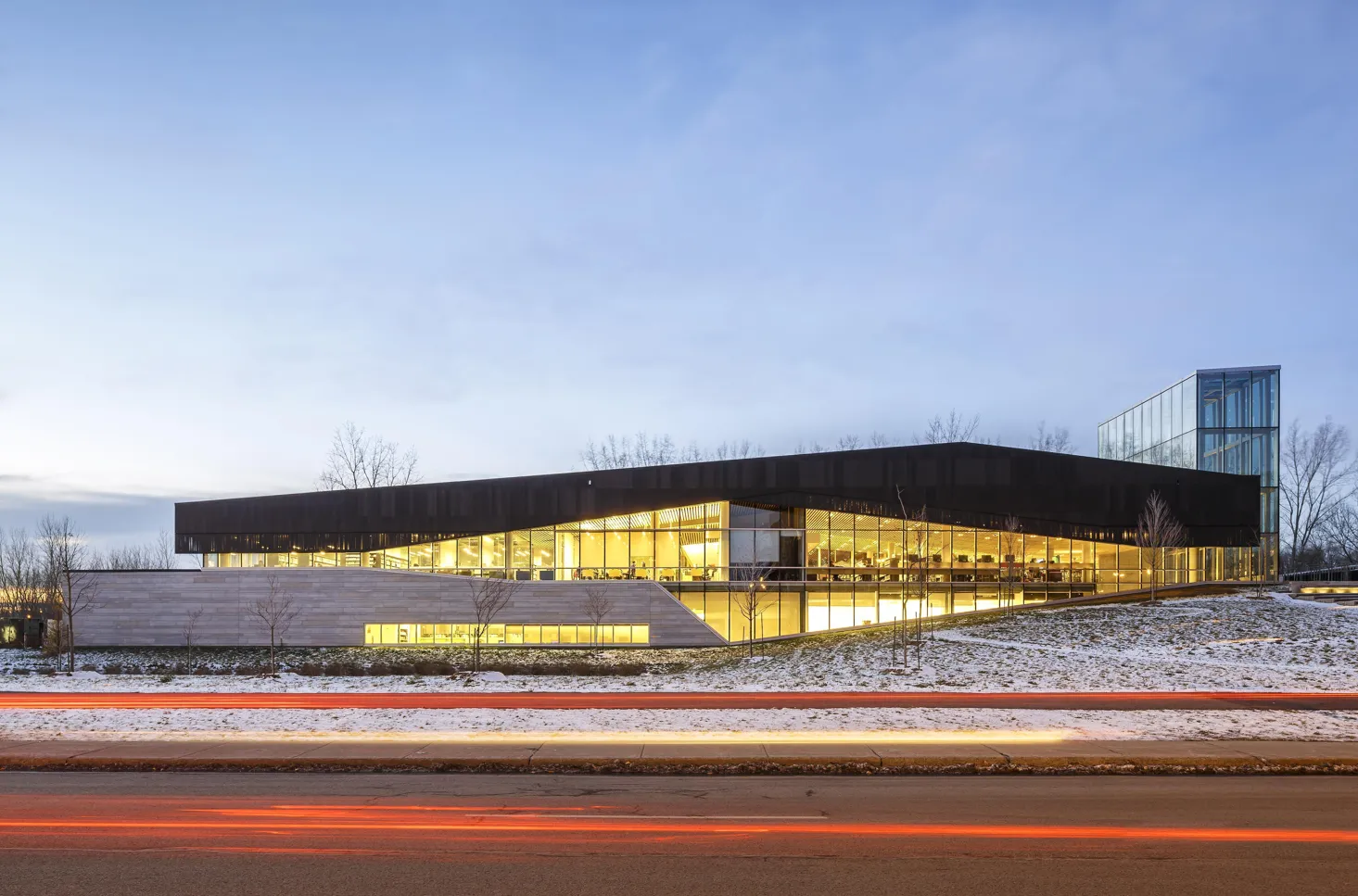 Du Boisé Library (2013). Image courtesy of Doublespace photography