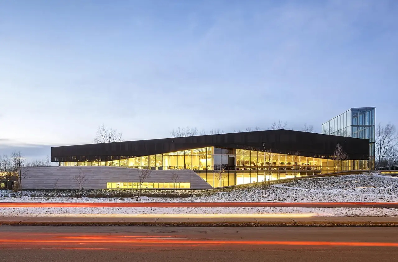 Du Boisé Library (2013). Image courtesy of Doublespace photography