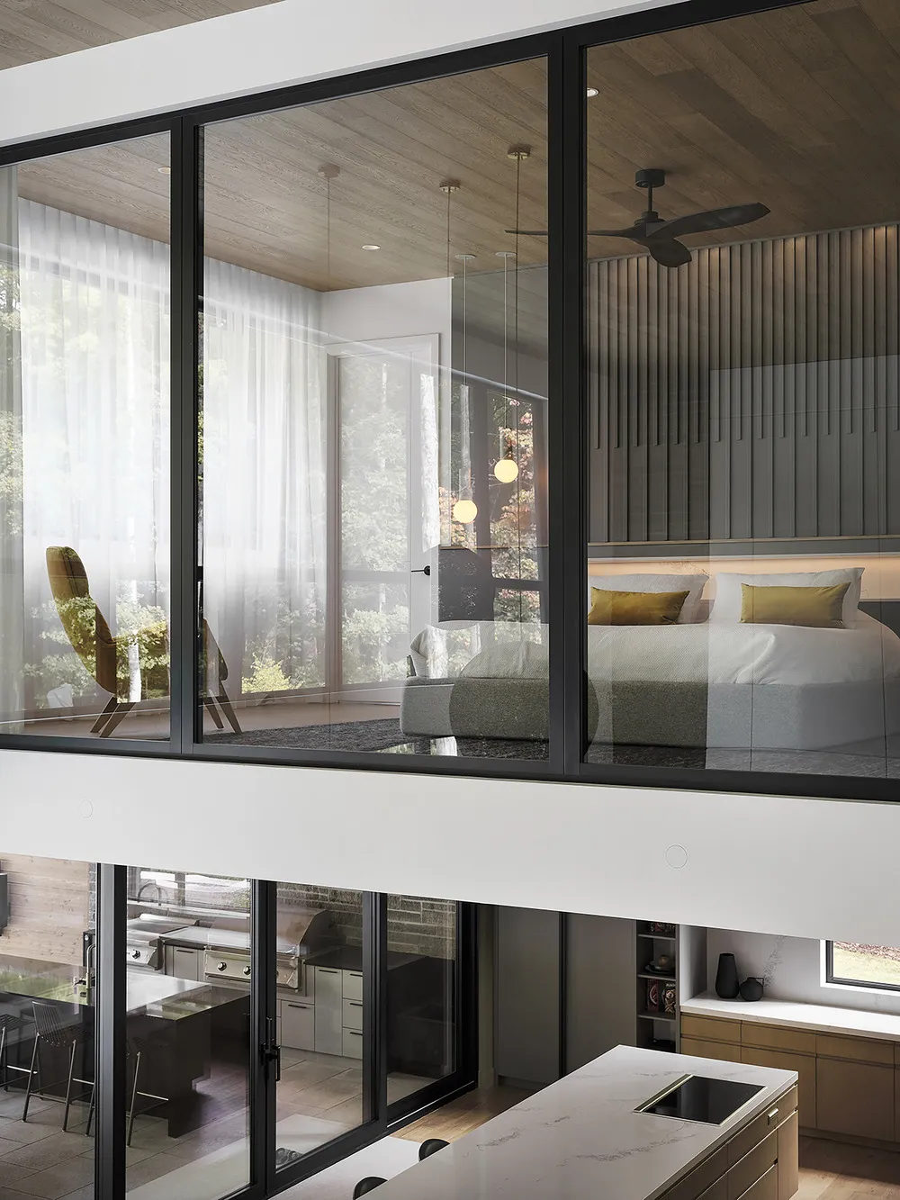 Du Corail Residence: Living Within the Landscape. Image courtesy of: Maxime Brouillet