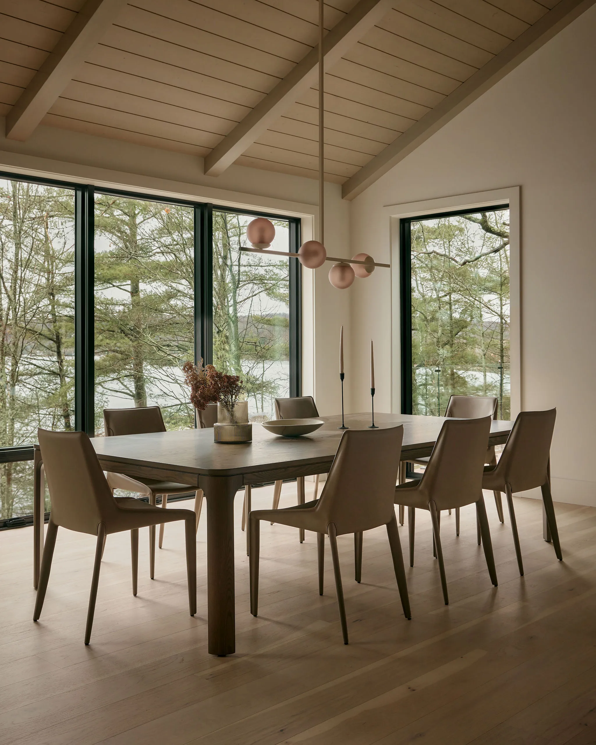Stunning Huntsville Lake House. Photography by Kosta Bratsos