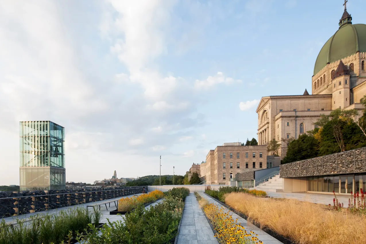 New Pavilion for Saint Joseph’s Oratory. Image courtesy of: Adrien Williams
