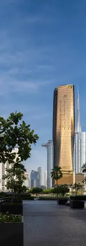 Wasl Tower Wraps. Image courtesy of: Johnseye Photography
