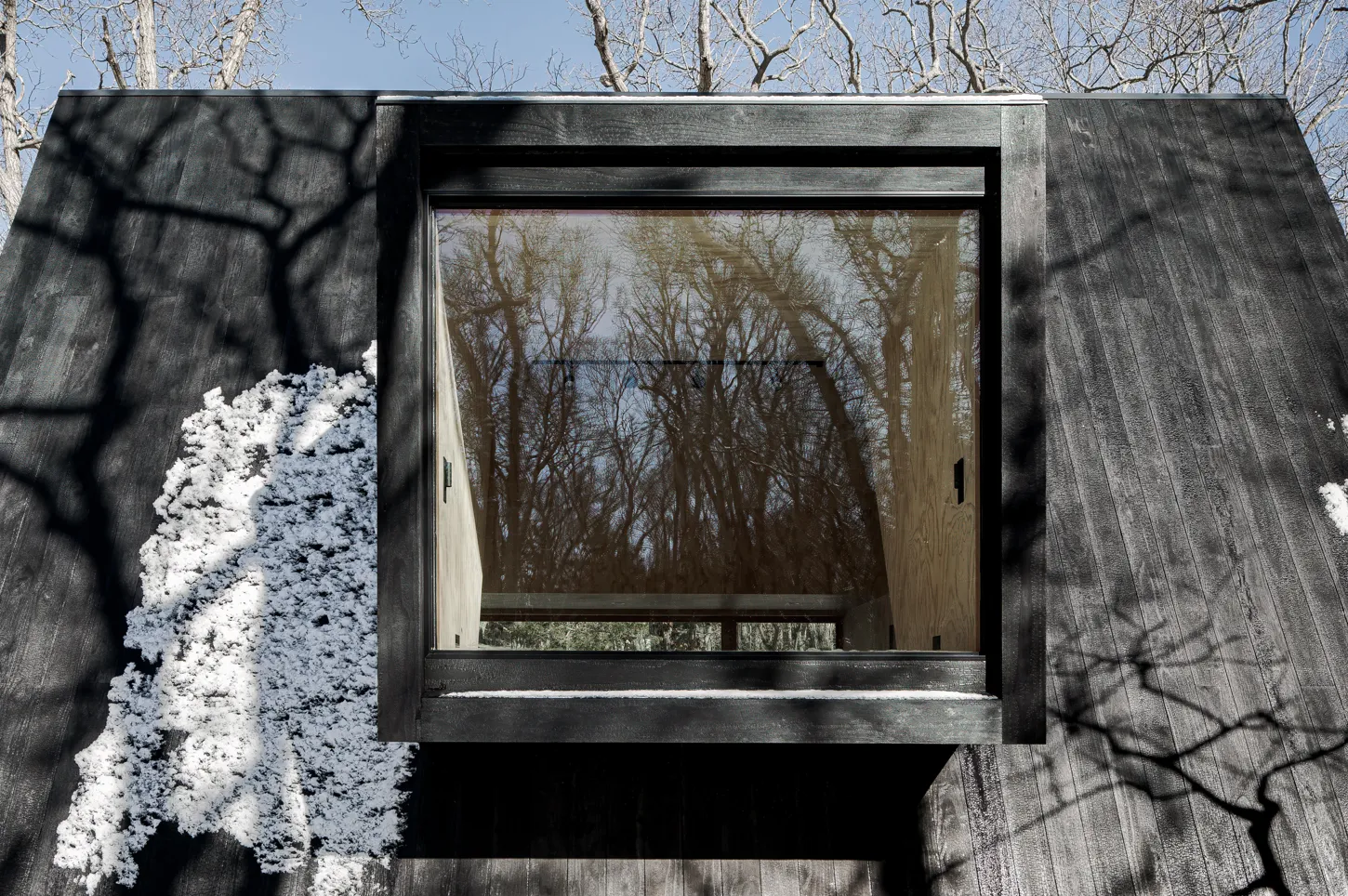 Modern A-Frame Yoga Retreat. Photography by Simon Howell