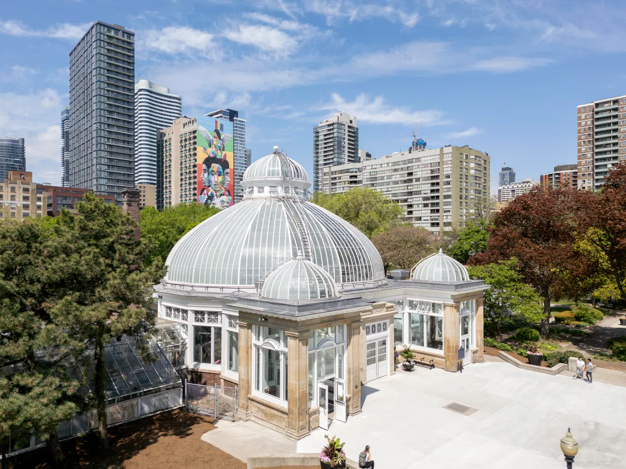 Historic Palm House. Image courtesy of: Adrien Williams