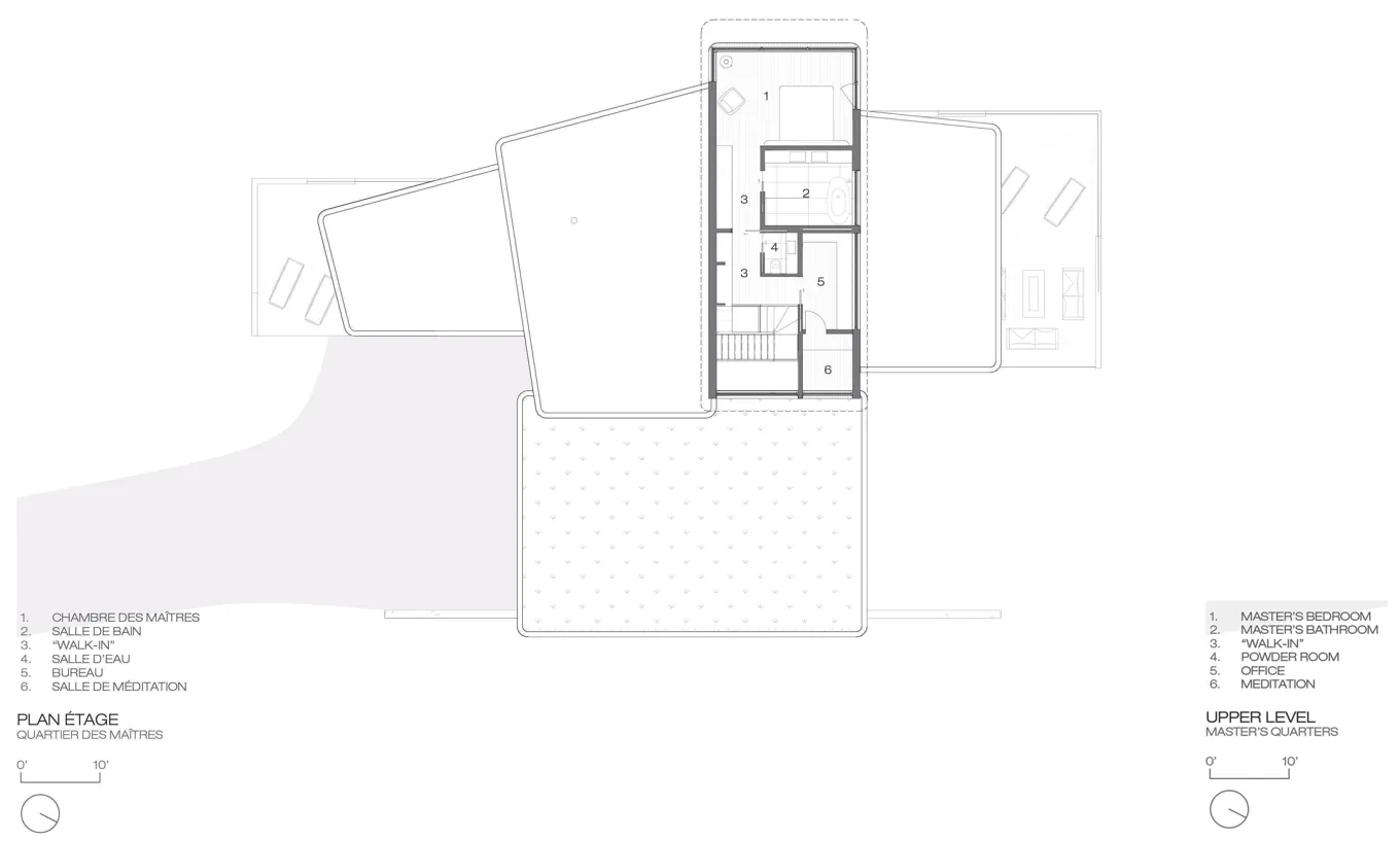 The Albatross: a Modern Marvel in the Laurentians. Image courtesy of: MU Architecture