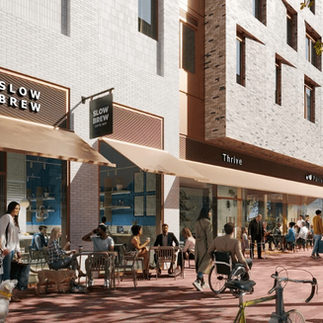 Render of the future project at the waterfront