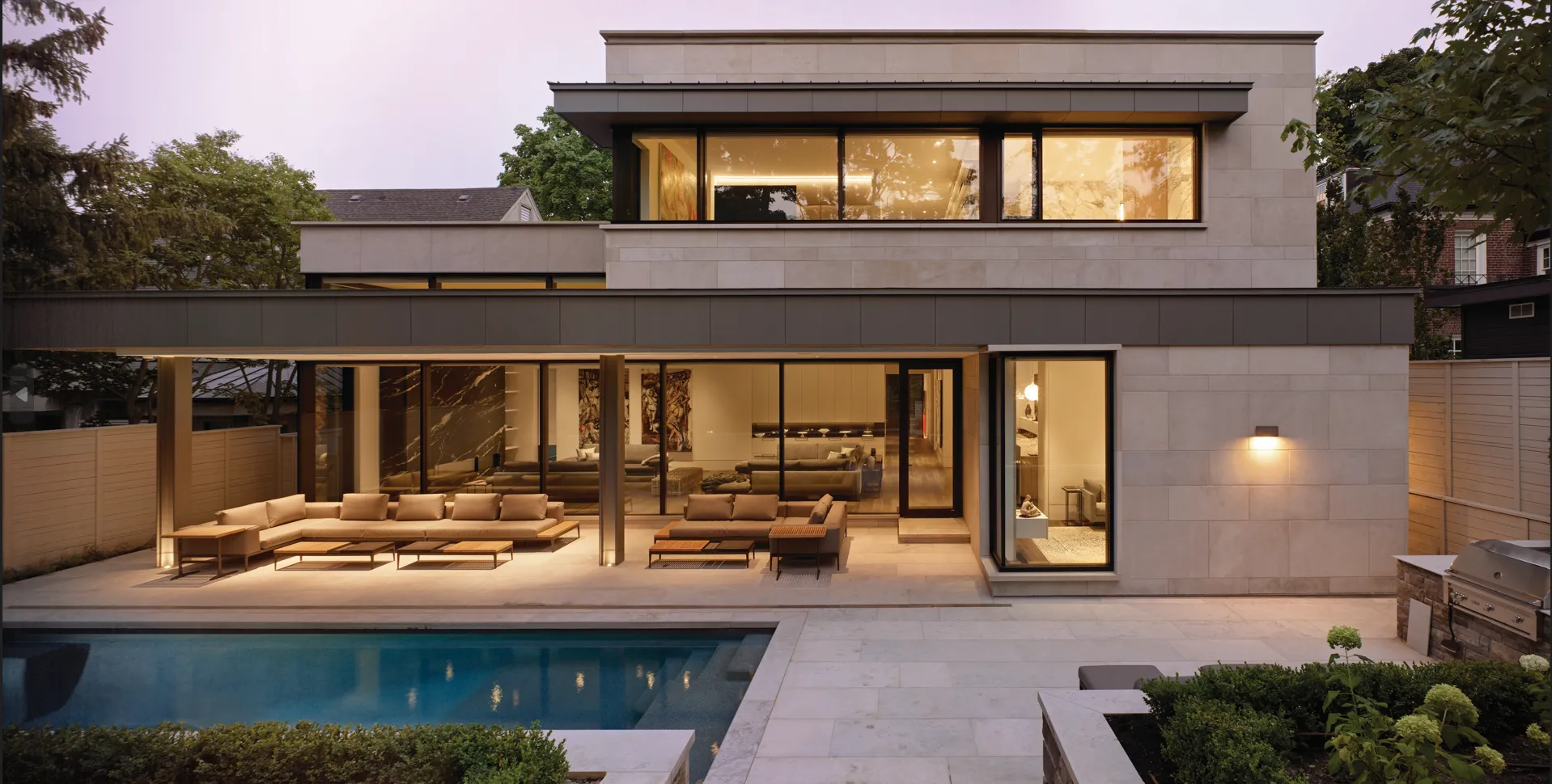 Russell Hill Residence. Photography by Ben Rahn / A-Frame Inc.