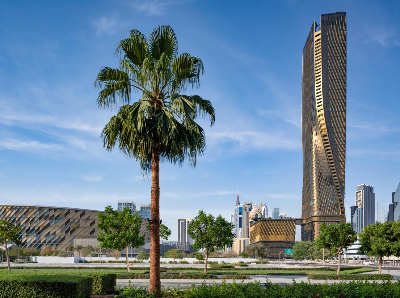 Wasl Tower Wraps. Image courtesy of: Johnseye Photography