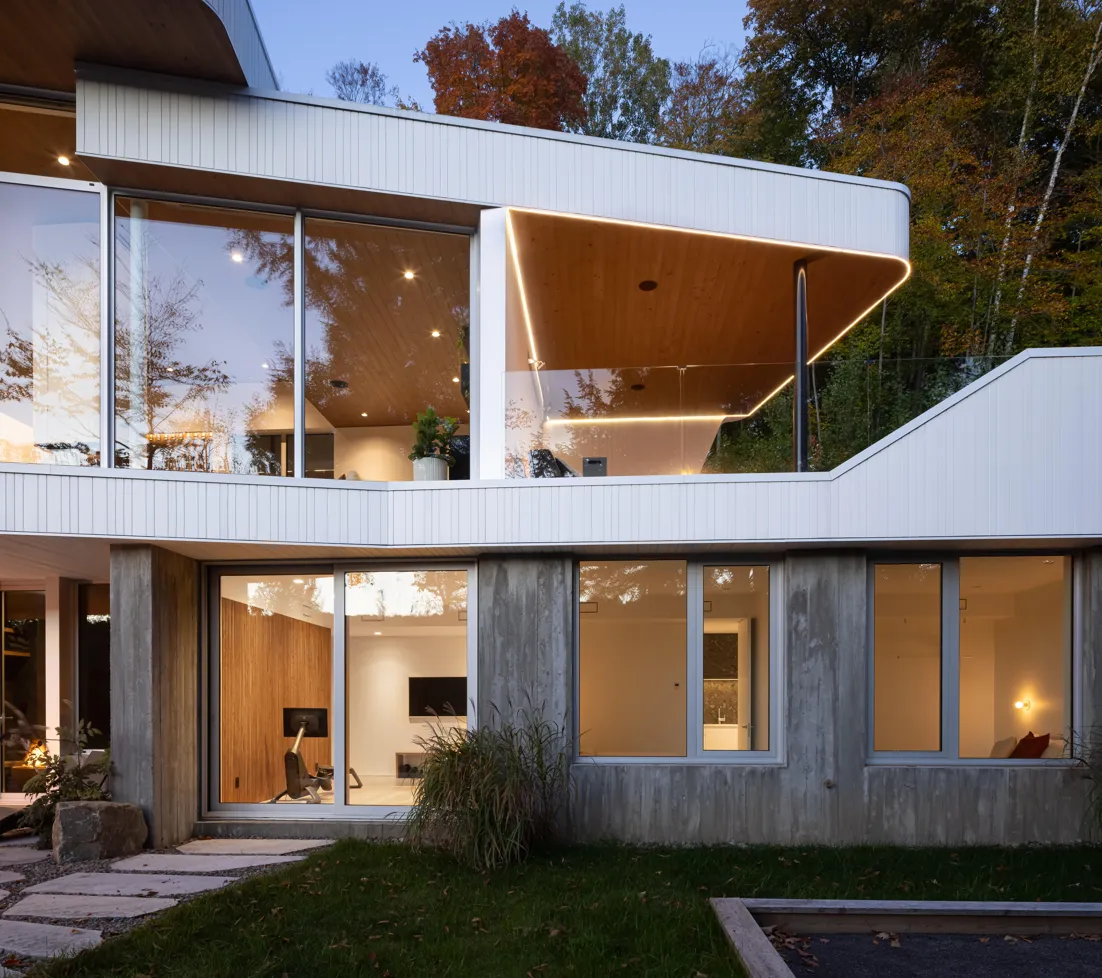The Albatross: a Modern Marvel in the Laurentians. Image courtesy of: Stéphane Groleau