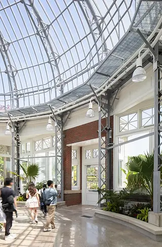 Historic Palm House. Image courtesy of: Adrien Williams