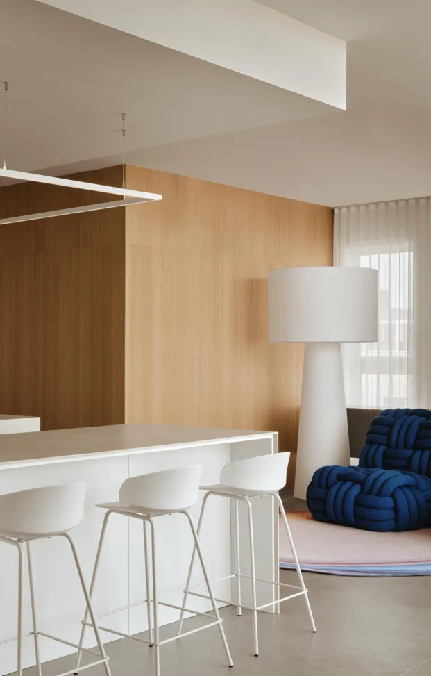 Montreal Penthouse Renovation. Photography by Alex Lesage