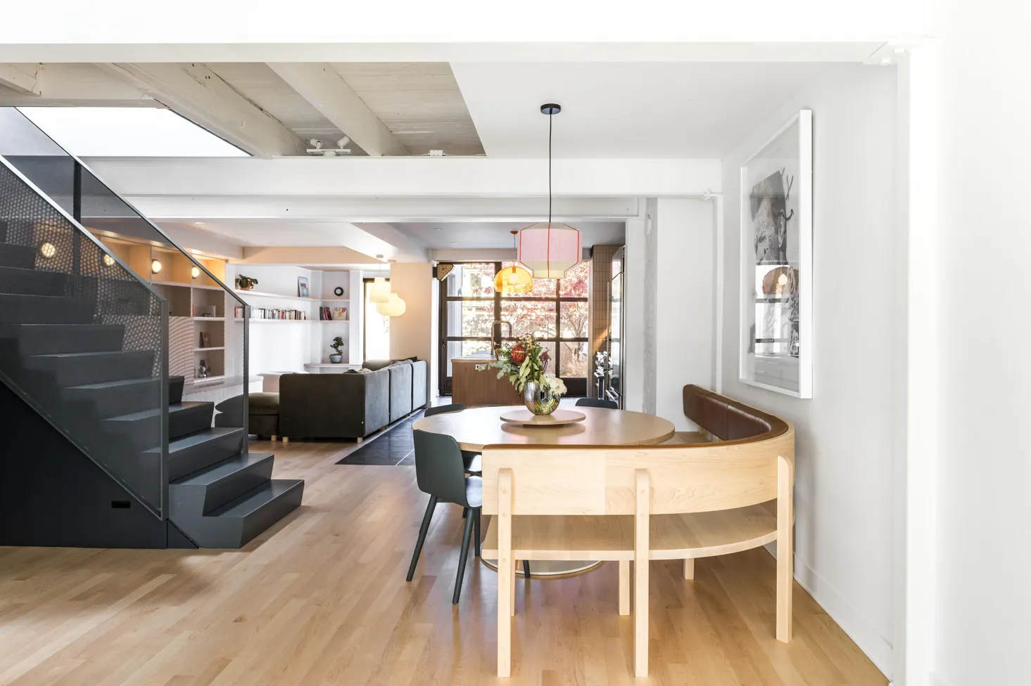 Plateau Kyoto Residence: A Montreal Home Meets Japanese Minimalism. Image of: Caroline Thibault
