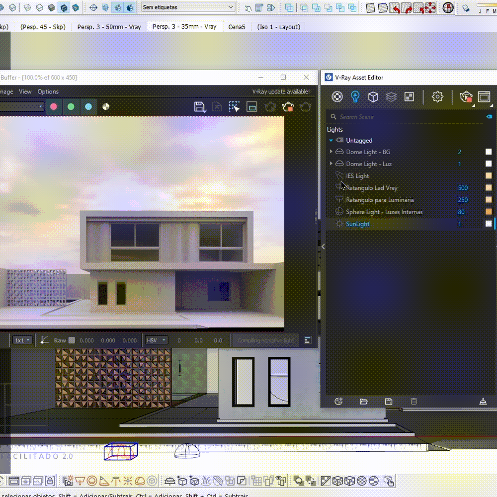 Check list Vray
