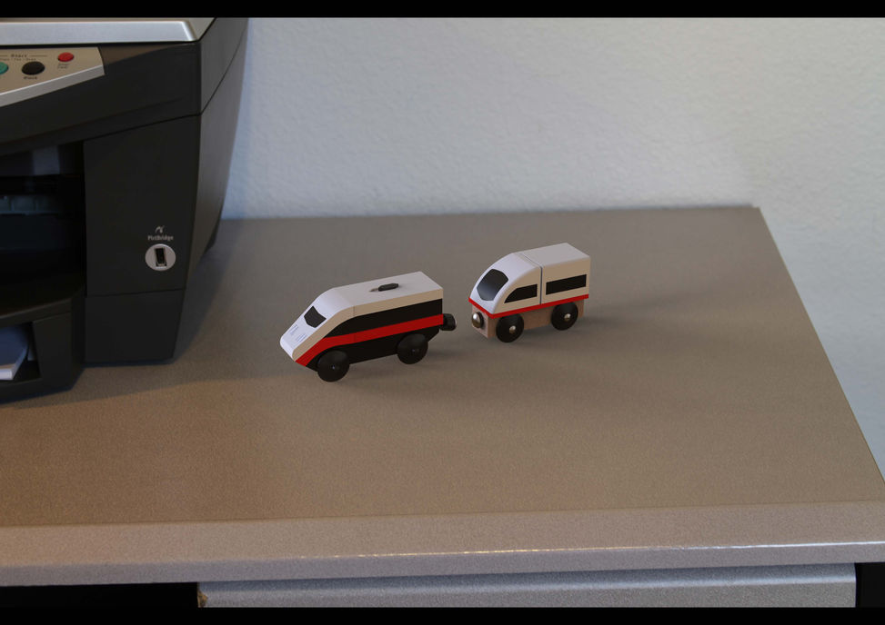 Toy Train Render 2