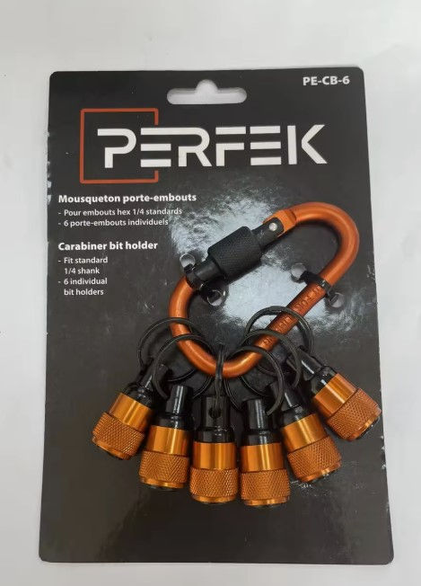 Thumbnail: Carabiner with (6X) bit holders
