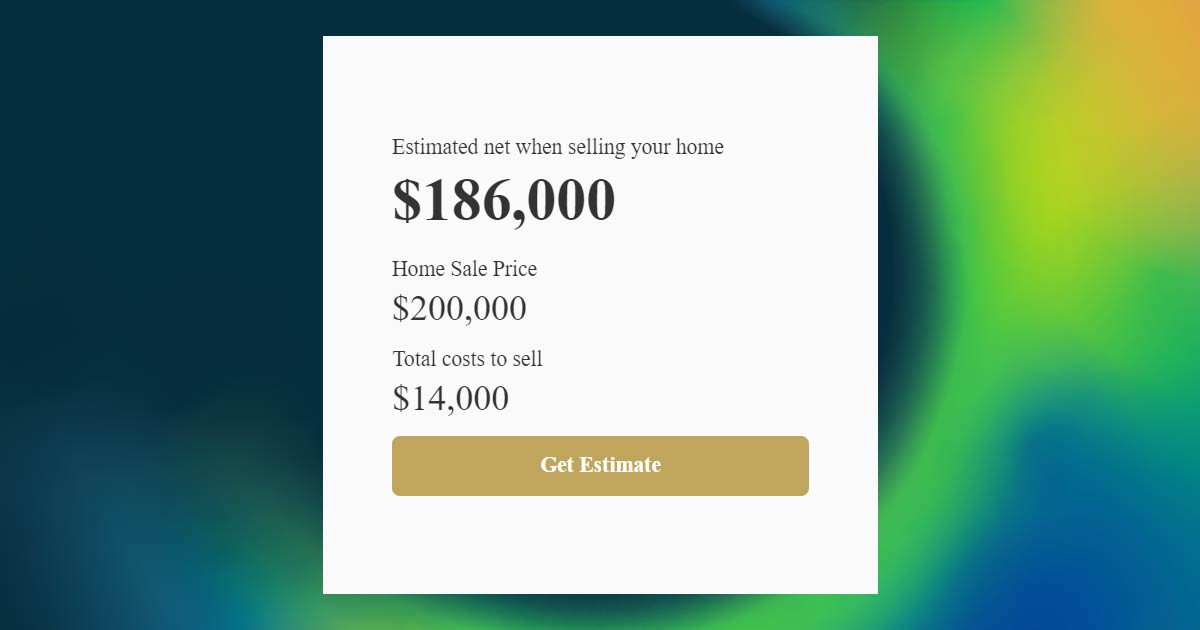 Home Sale Calculator | Skywalker Group