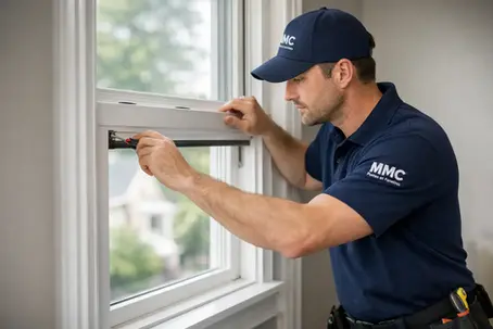 Double-hung window repair by MMC specialist