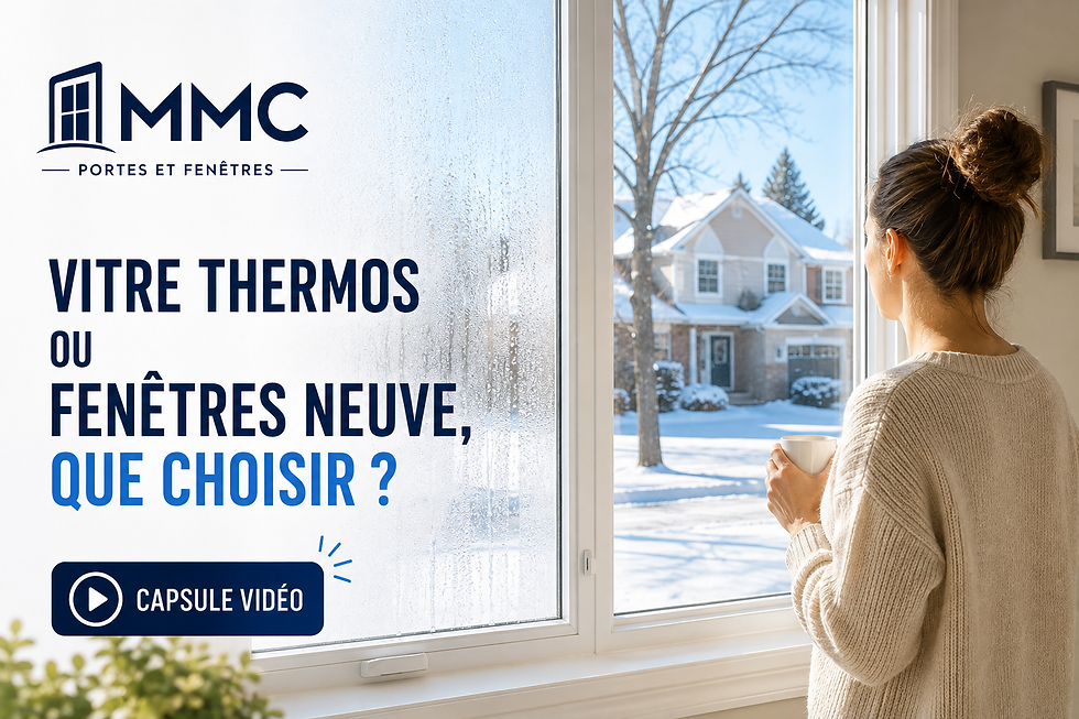 Vitre thermos ou fenêtres neuve que choisir?