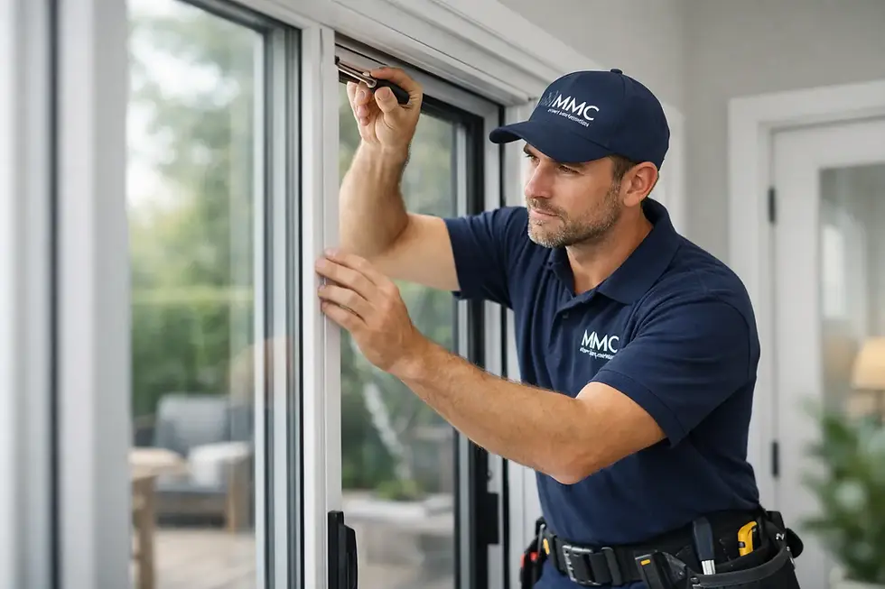 Patio door repair by a MMC specialist