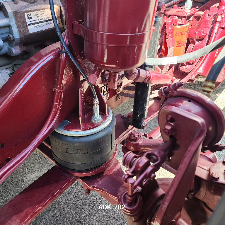Thumbnail: Kenworth W900A steer axle air ride