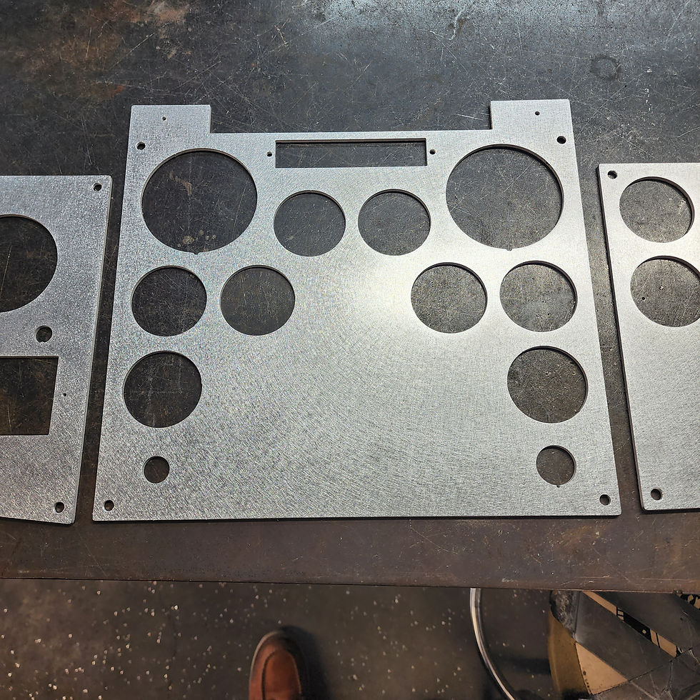 379 Peterbilt Square Dash Panels After Dark Kreations