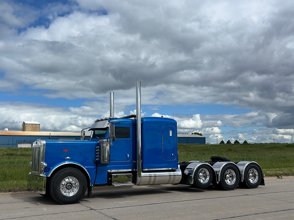 Thumbnail: Body Drop Brackets for 389 Peterbilt