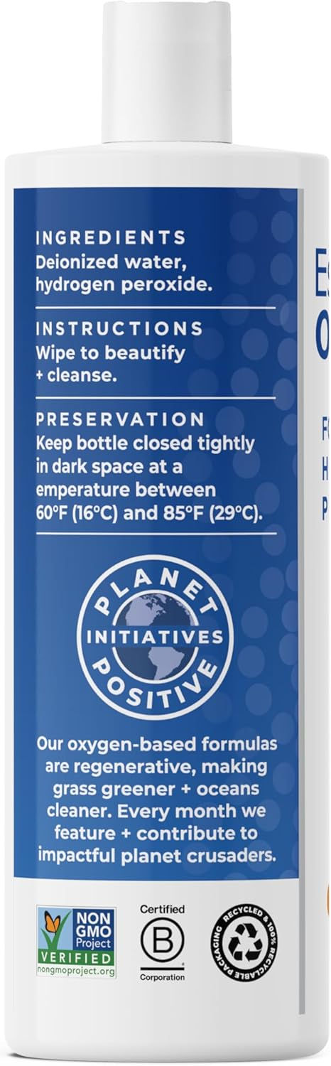Thumbnail: Essential Oxygen Food Grade Hydrogen Peroxide, Natural Cleaner, 3% USP, White, 
