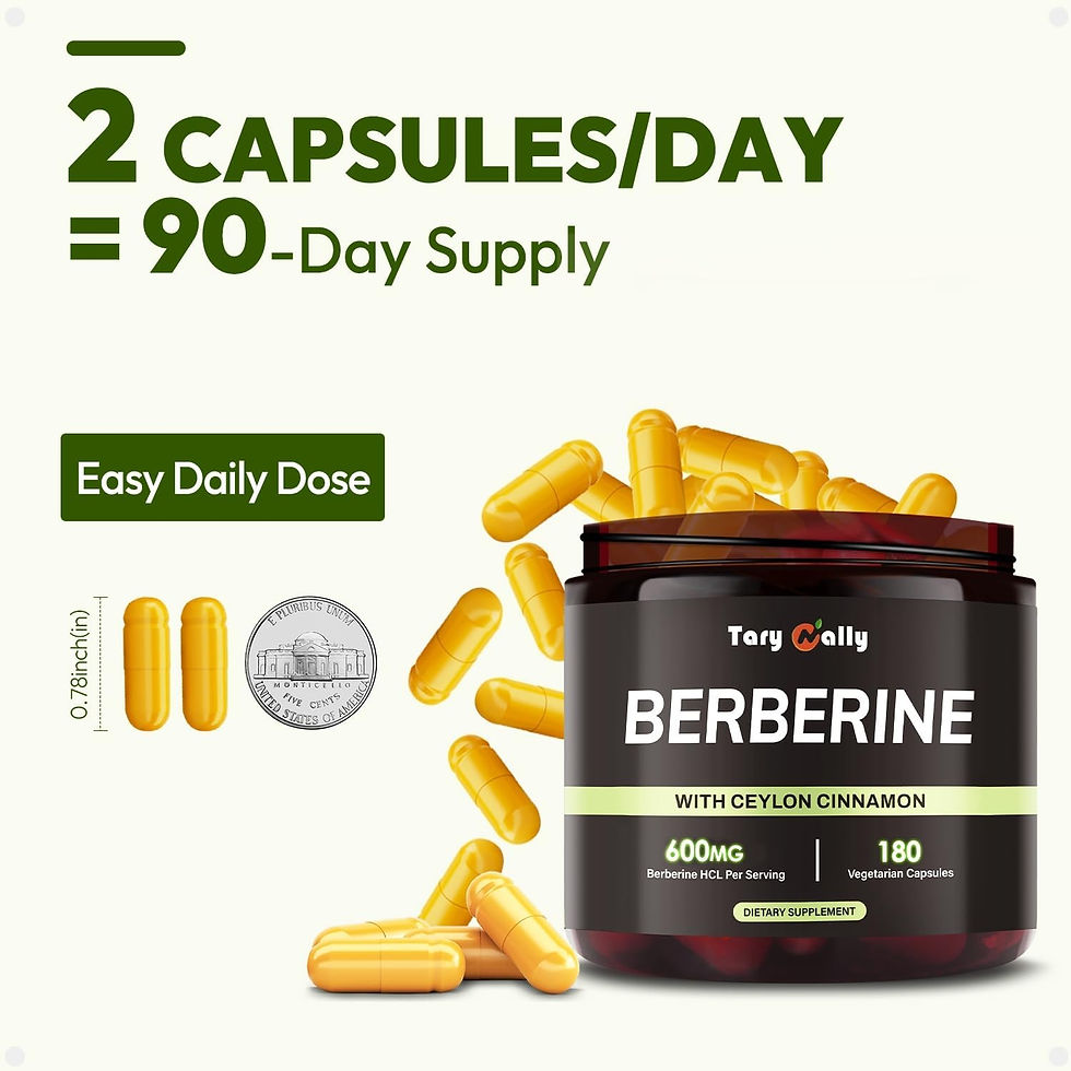 Thumbnail: Liposomal GLP-1 Supplement Weight Loss - 600mg Berberine with Ceylon Cinnamon -