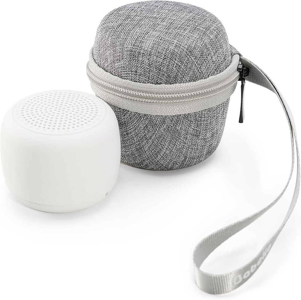 Thumbnail: Babelio White Noise Sound Machine for Adults Kids Baby, Mini, 15 Non-looping So