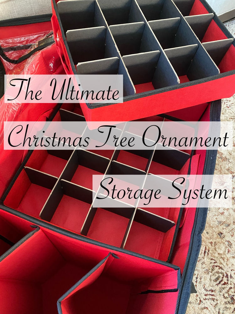 The Ultimate Christmas Tree Ornament Storage System