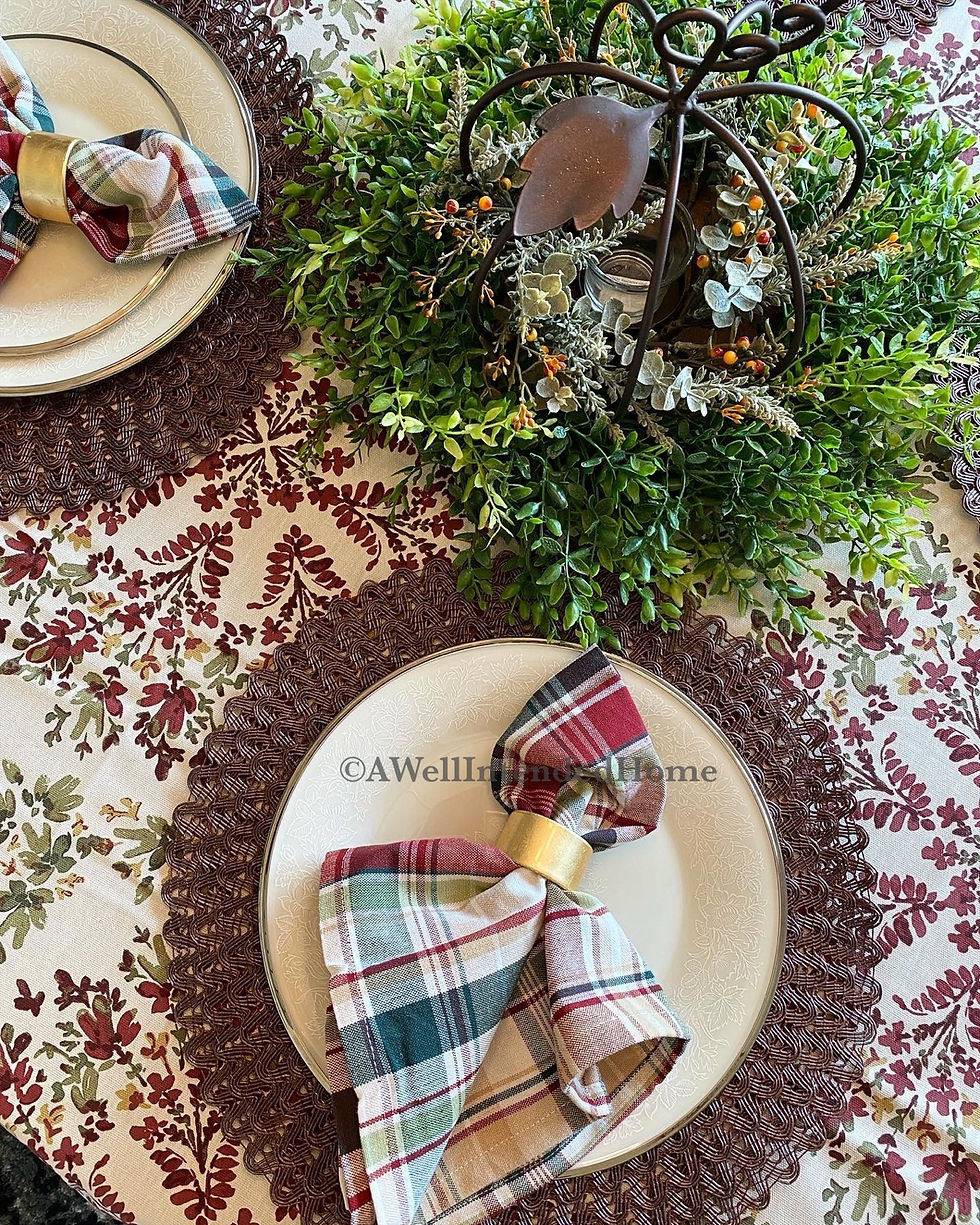 Thanksgiving decor, tablescape