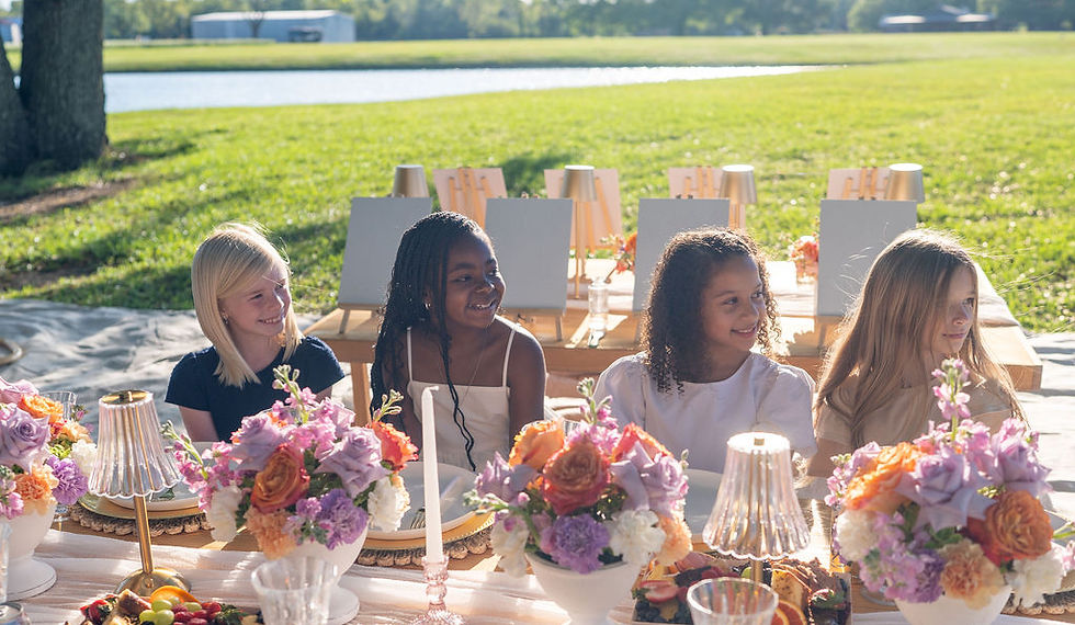 noble adventures magazine children enjoying luxury picnic