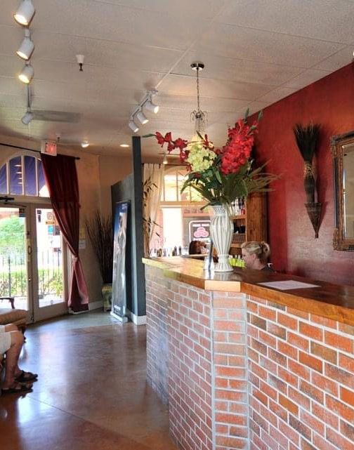 altered ego salon reception area tempe arizona 