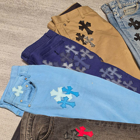 Chrome hearts 克羅心 牛仔褲