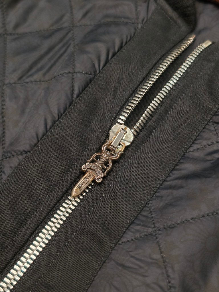 縮圖：克羅心 Chrome Hearts Matty Boy 銀牙嘴唇鋪棉背心