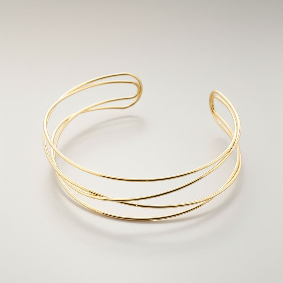 Bijou de caractère collier ras du cou Amman acier inox