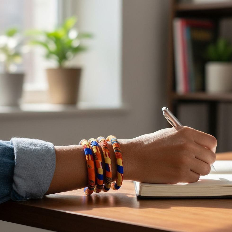 Bracelets Joncs femme en Tissu
