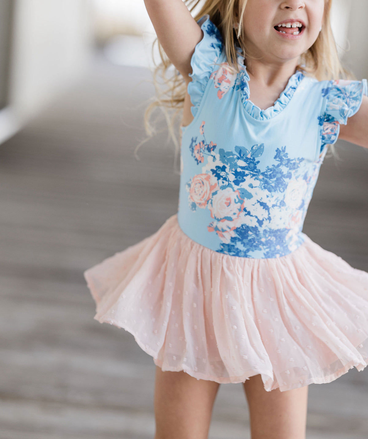 Farrah Leotard - Blue Moo