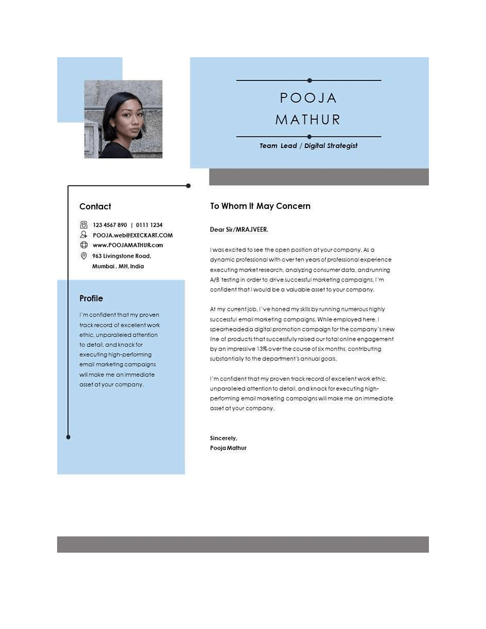 Thumbnail: Senior Digital Strategist Resume